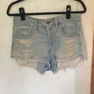 American Eagle Distressed Shorts
